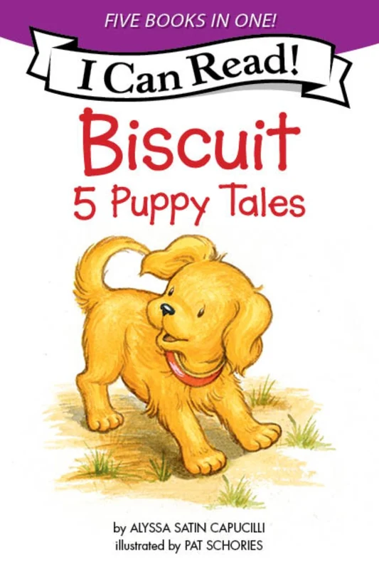 Biscuit: 5 Puppy Tales: Biscuit Goes to School, Biscuit Finds a Friend, Biscuit Visits the Firehouse, Biscuit Flies a Kite, Bathtime for Biscuit (My First I Can Read) Paperback