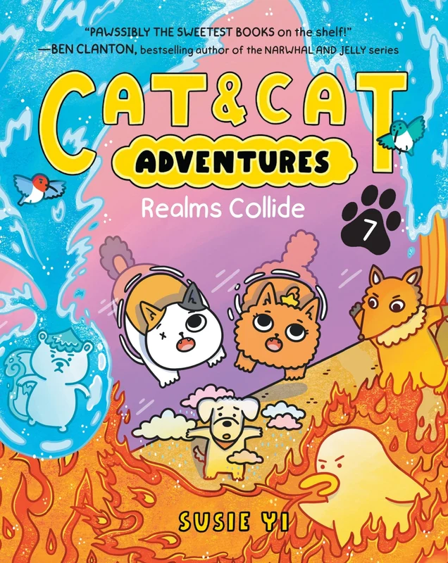 Cat & Cat Adventures: Realms Collide: A Graphic Novel (Cat & Cat Adventures 7) Paperback