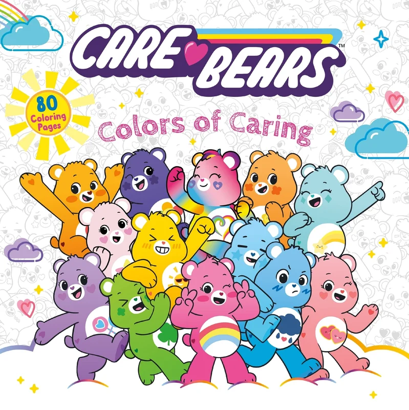 Care Bears: Colors of Caring: A Coloring Book (Care Bears 1) Paperback