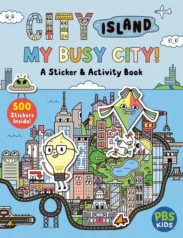 City Island: My Busy City A Sticker & Activity Book: Includes 500+ Stickers! Other Book Media Format