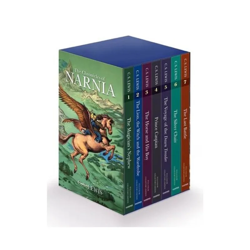 THE CHRONICLES OF NARNIA FULL-COLOR PAPERBACK 7-BOOK BOX SET