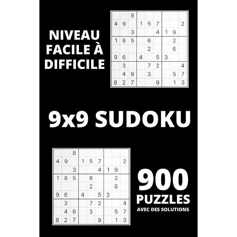 Sudoku - Niveau facile à difficile