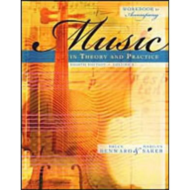 MUSIC THEORY AND PRACTICE VOL.1 WORKBOOK
