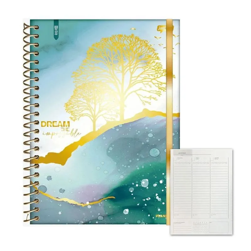 Agenda Planner 2024 Esp. Marble 160pag Dream Jandaia