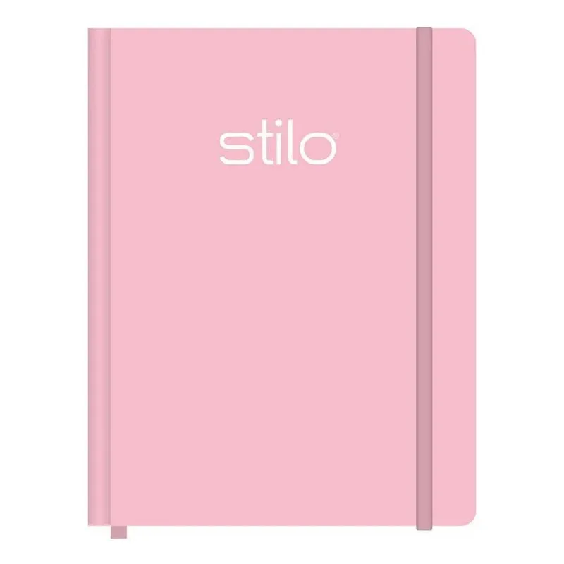 Caderneta De Anotação G 80fls Rosa Pastel Stilo Jandaia