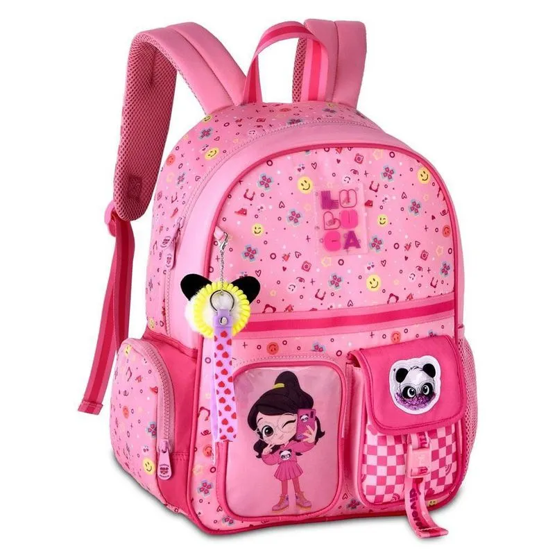 Mochila Costas 16 Escolar Luluca Rosa Clio