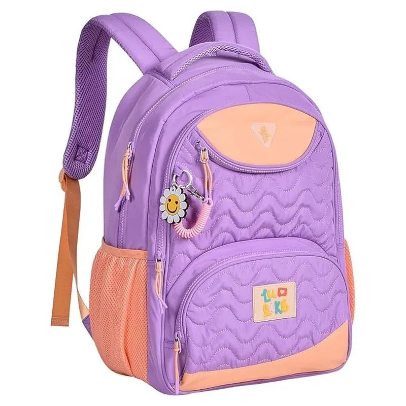 Mochila Costas 18 Escolar Luluca Margarida Roxo Clio