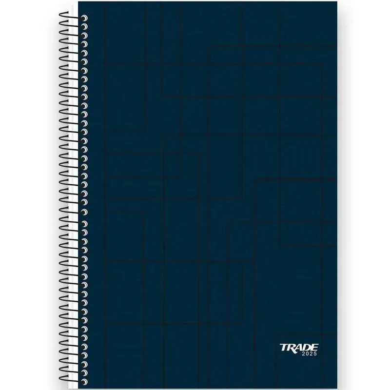 Agenda 2025 Anual Esp 192fls Trade 138x206mm Azul Animativa