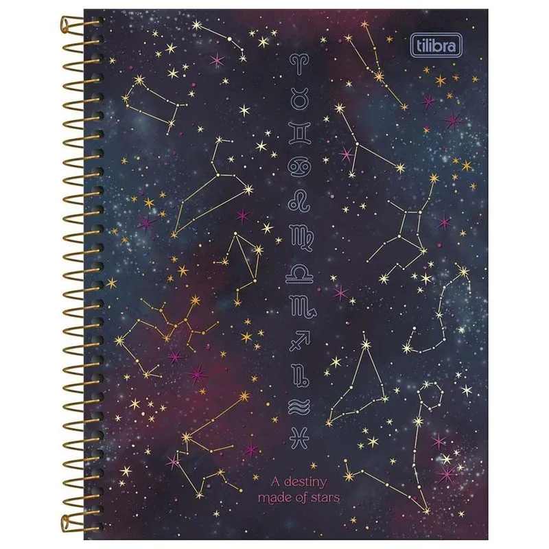 Caderno Colegial 10 Matérias 160Fls Magic Destiny Tilibra