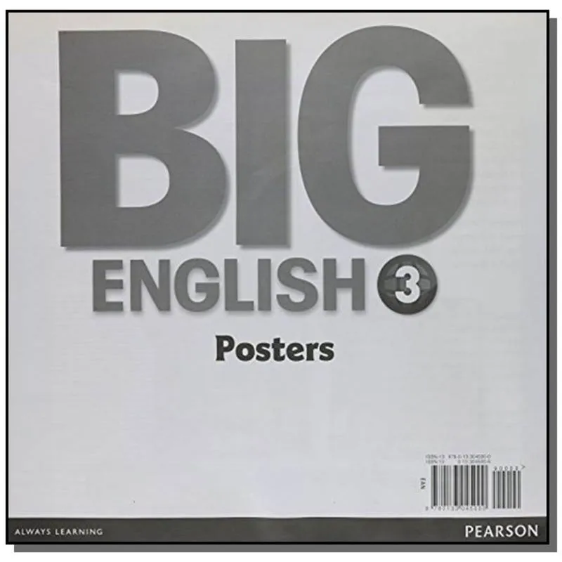 BIG ENGLISH 3 POSTERS