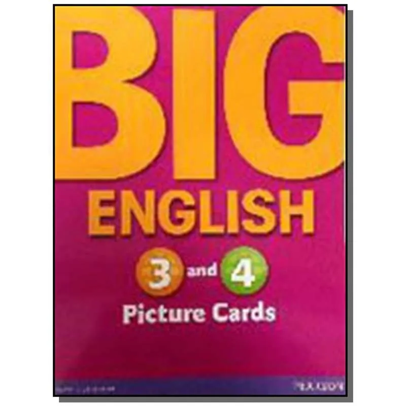 BIG ENGLISH 2 PICTURE CARDS