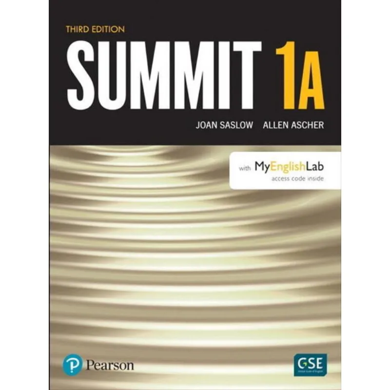 SUMMIT 1A - STUDENT'S BOOK WITH MYENGLISHLAB - THIRD EDITION