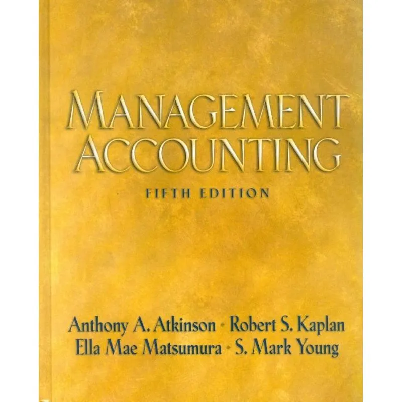 MANAGEMENT ACCOUNTING - 5ª ED