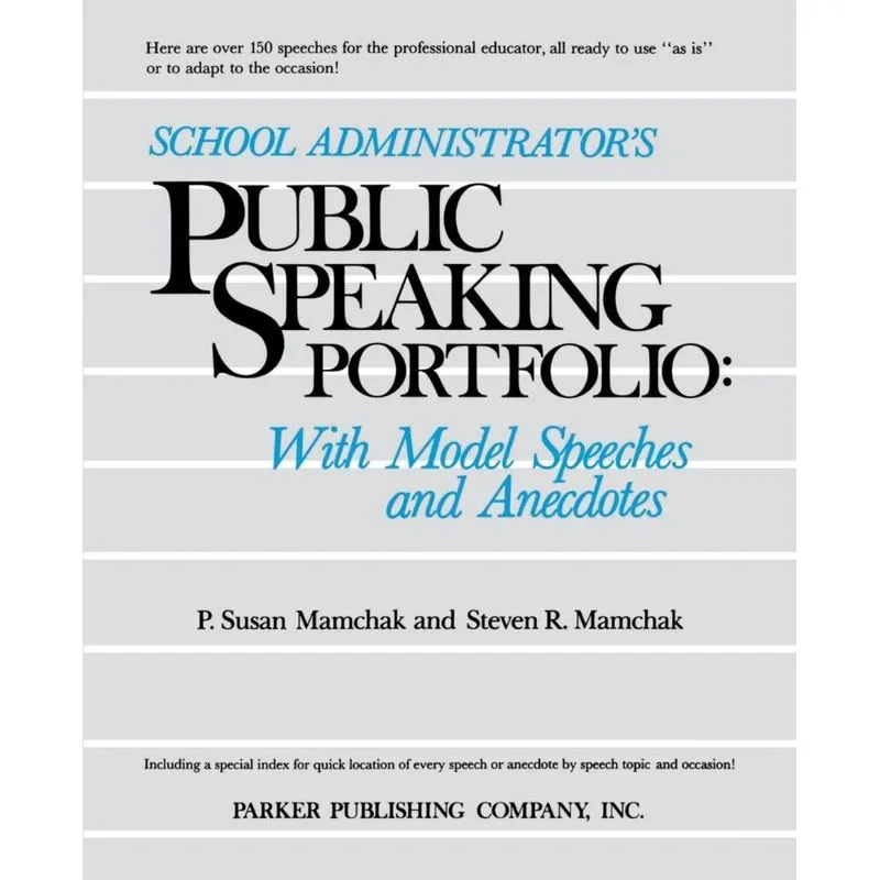 School Administrators Public Speak