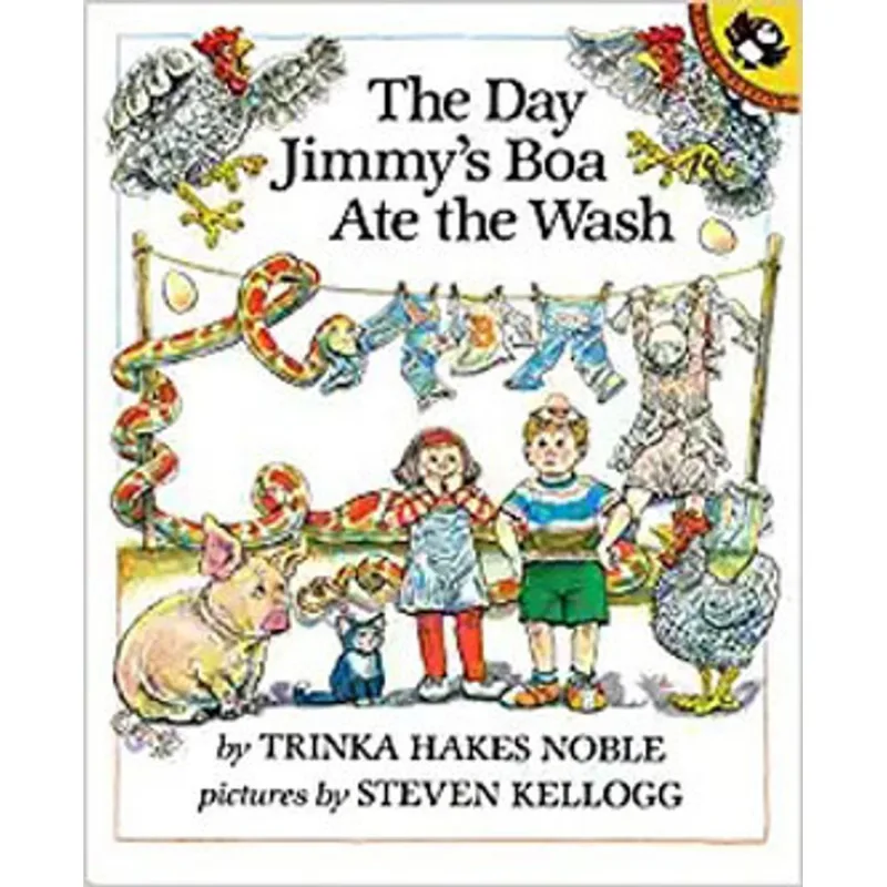 THE DAY JIMMY'S BOA ATE THE WASH