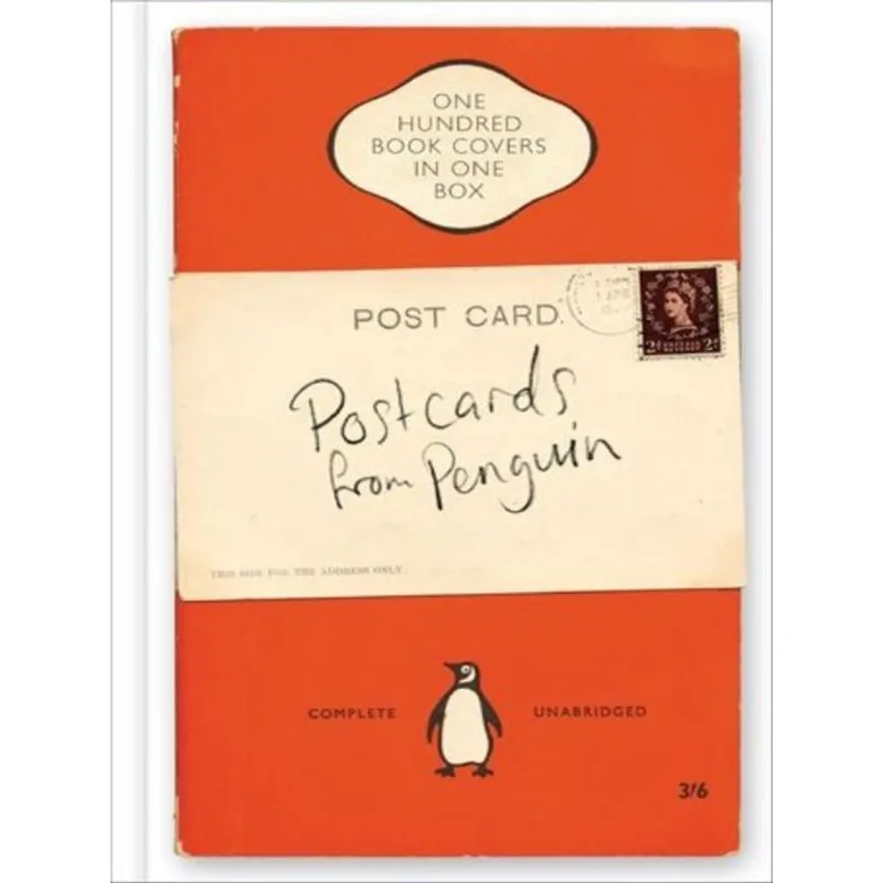 POSTCARDS FROM PENGUIN - ONE HUNDRED BOOK COVERS IN ONE BOX