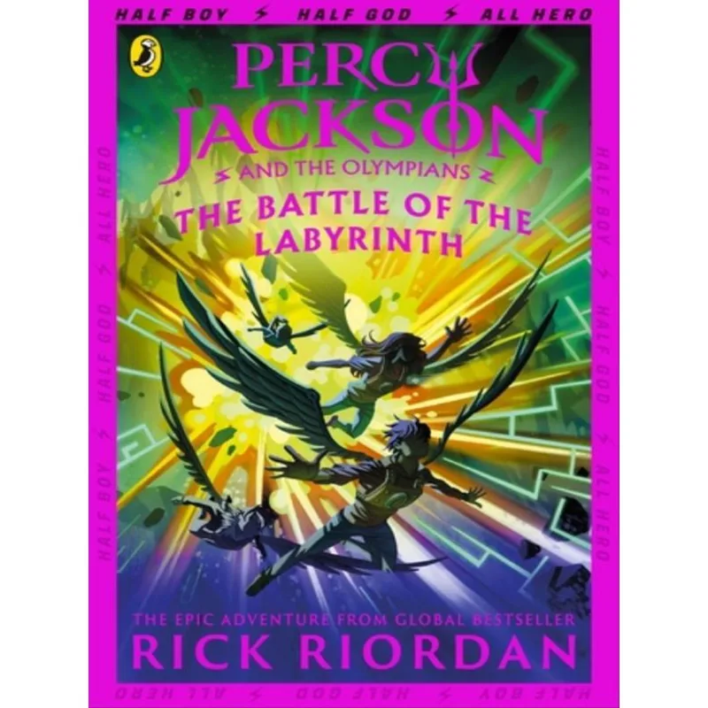 PERCY JACKSON AND THE BATTLE OF THE LABYRINTH - BOOK 4