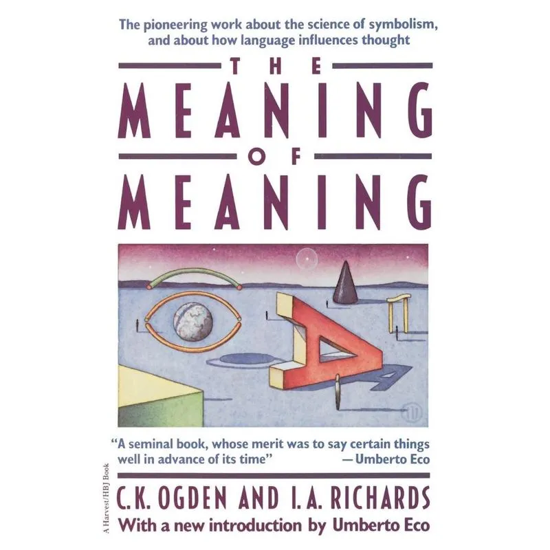 Livro The Meaning of Meaning