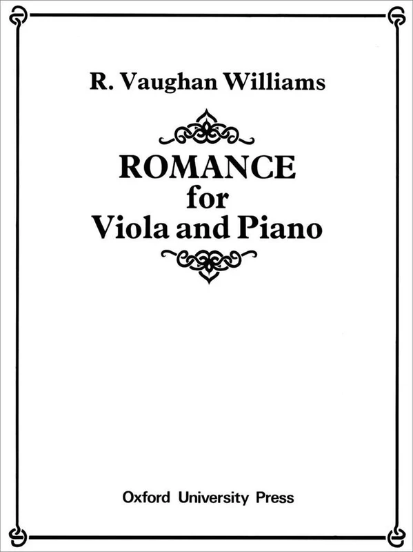 Ralph Vaughan Williams: Romance — Viola and Piano