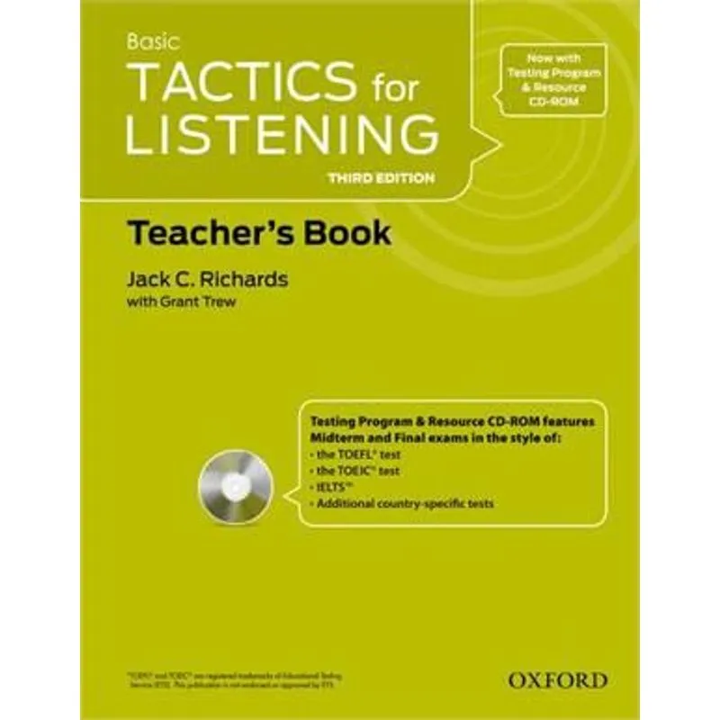 Tactics for Listening Basic - Teachers Result Pack