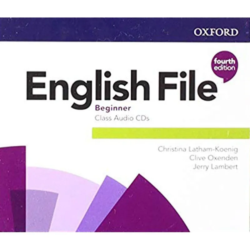 ENGLISH FILE BEGINNER - CLASS AUDIO CDS - FOURTH EDITION