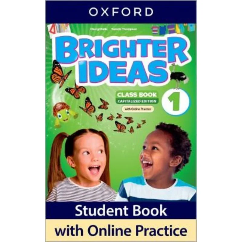 Brighter Ideas 1 Class Book With Online Practice Capitalized Edition