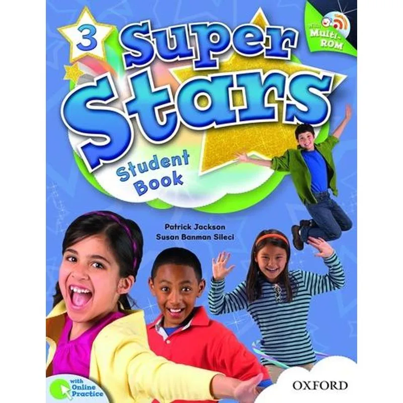 Super Stars 3 - Student Book with Multirom Pack