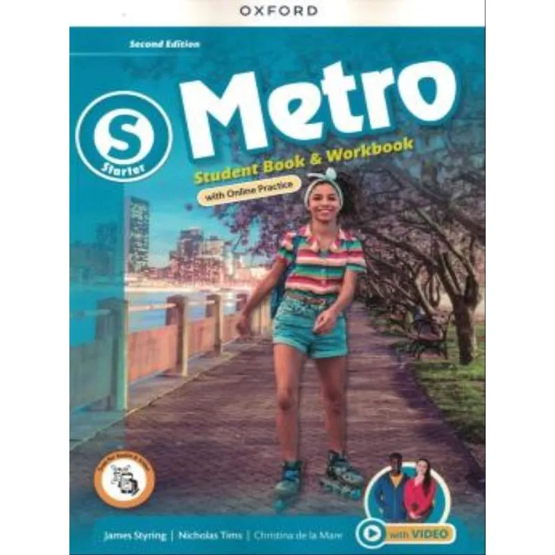 METRO STARTER - STUDENT'S BOOK WITH ONLINE PRACTICE - SECOND EDITON