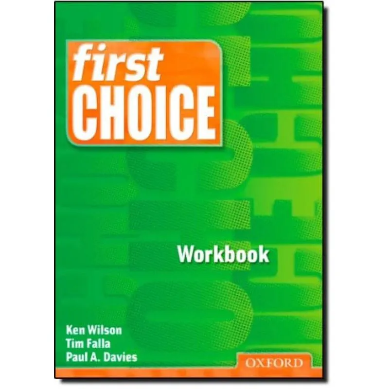 FIRST CHOICE - WORKBOOK