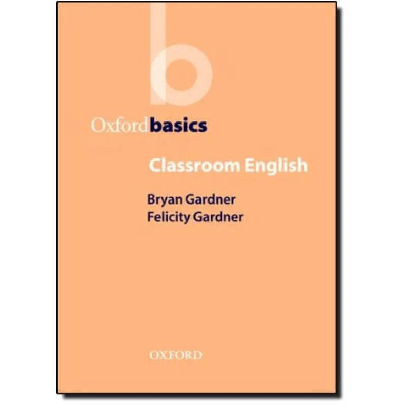 CLASSROOM ENGLISH