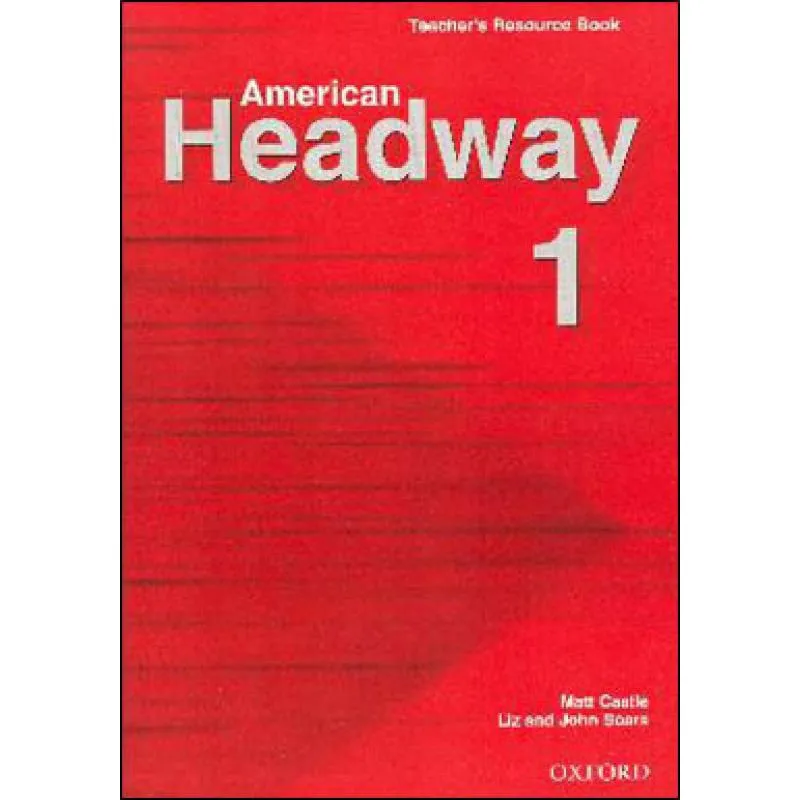American headway 1 - TEACHER'S resource book