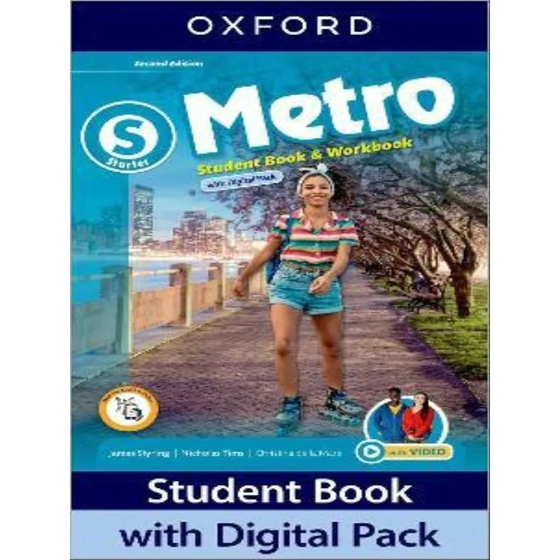 METRO STARTER - STUDENT'S BOOK AND WORKBOOK WITH DIGITAL - SECOND EDITON