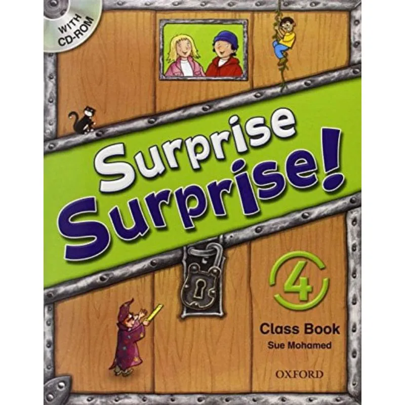 SURPRISE SURPRISE! 4 - CLASS BOOK + CD-ROM