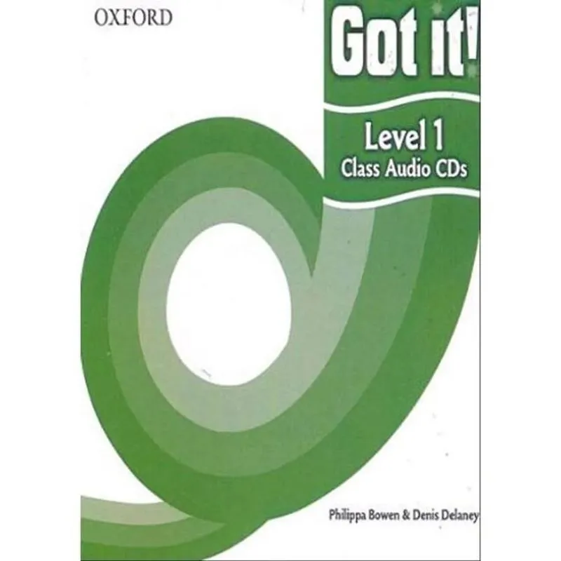 GOT IT! 1 - CLASS CD