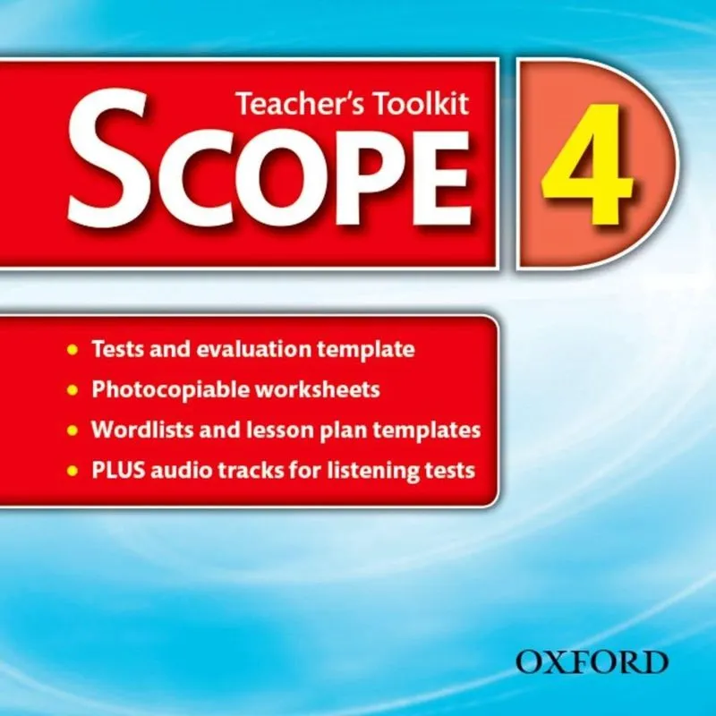 Scope - Level 4 Teachers Toolkit