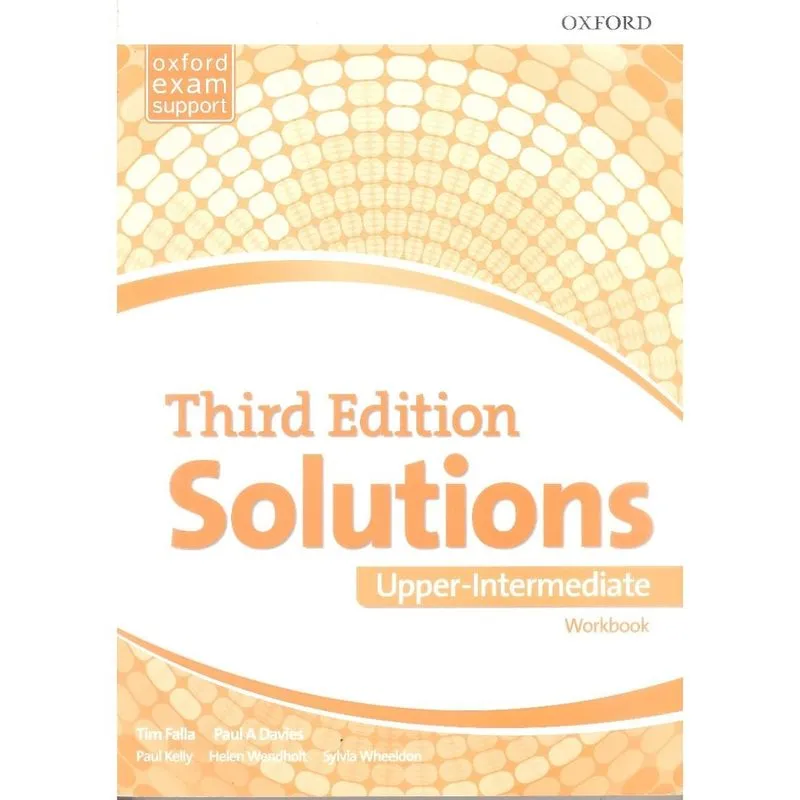 Solutions Upper-intermediate - Workbook - Third Edition - 3ª Ed.