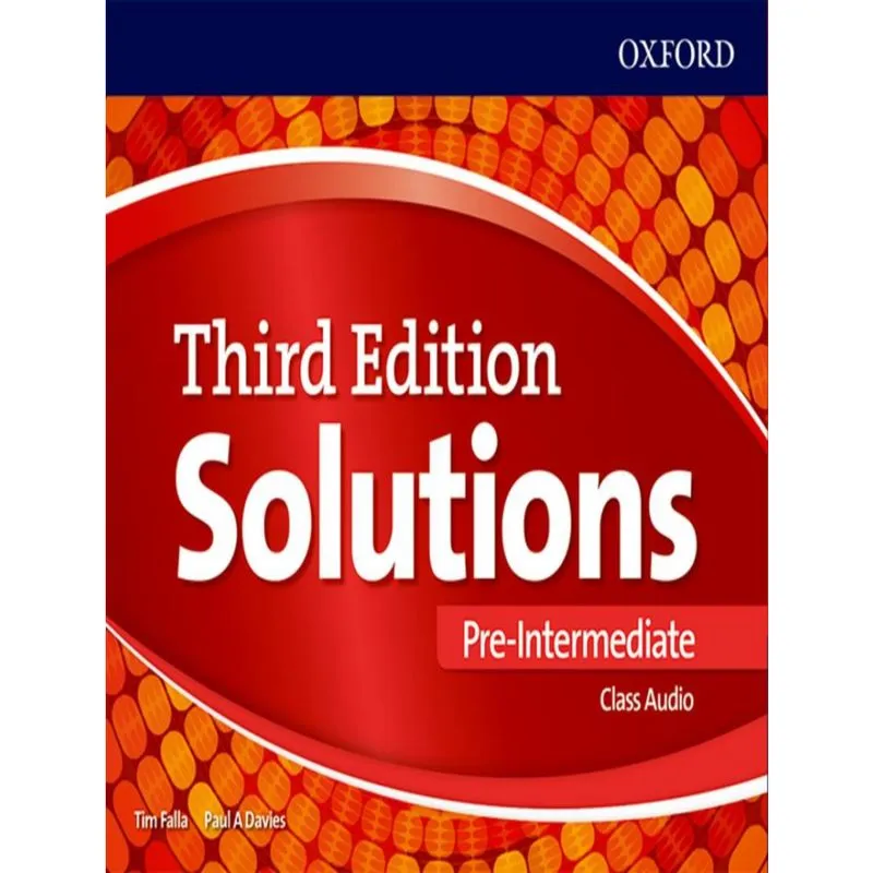 Solutions Pre Intermediate Class Cd 3Rd Ed