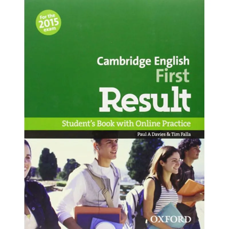 CAMBRIDGE ENGLISH - FIRST RESULT - STUDENT'S BOOK AND ONLINE PRACTICE PACK