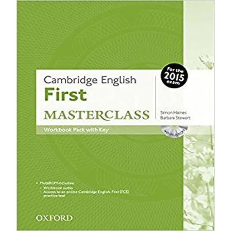 Cambridge English First Masterclass - Workbook Pack With Key