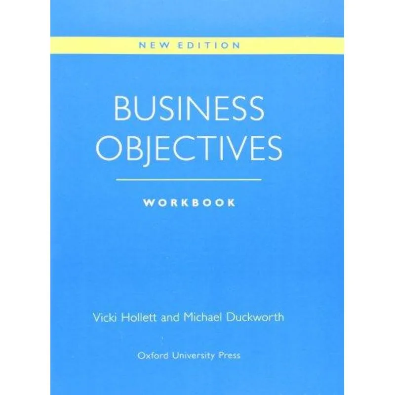 Business Objectives Workbook New Edition