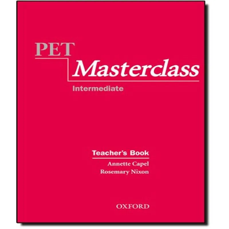 Pet Masterclass - Teacher's Book