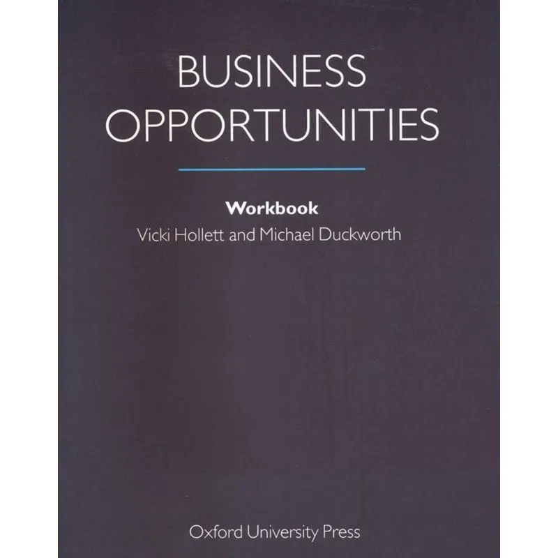 Business Opportunities - Workbook