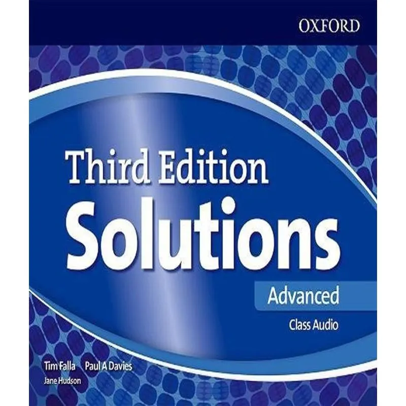 Solutions - Advanced - Class Audio Cd - 03 Ed