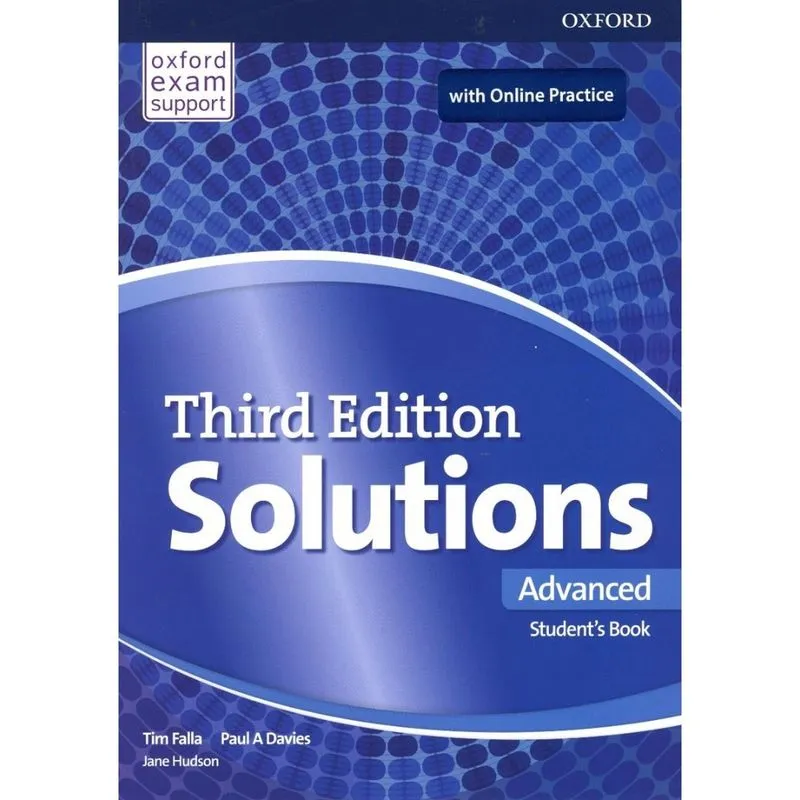 Solutions Advanced Student's Book And Online Practice Pack - Third Edition - 3ª Ed.