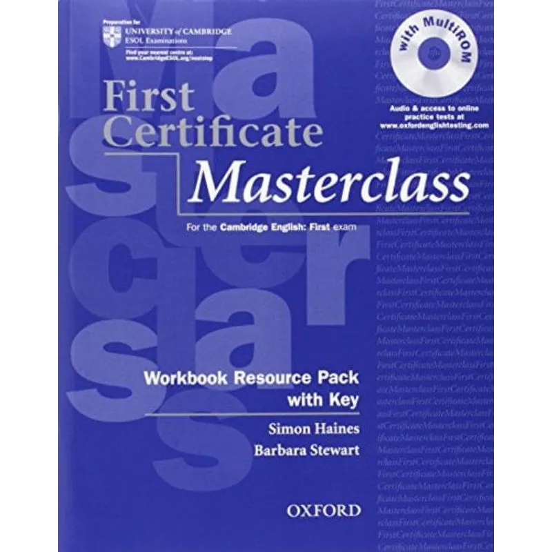 FIRST CERTIFICATE MASTERCLASS WORKBOOK