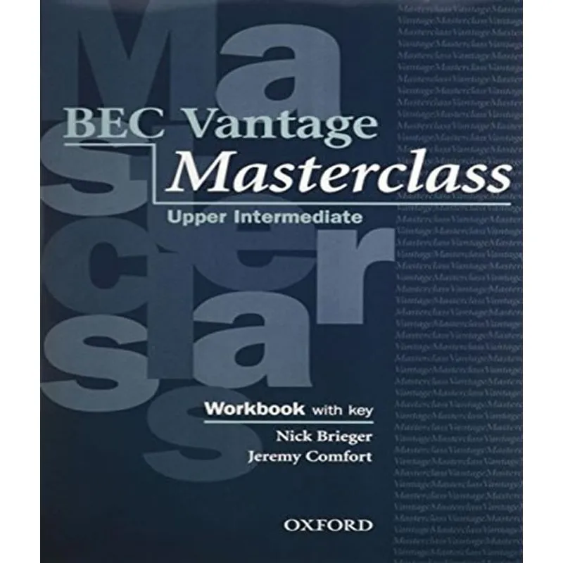 Bec Vantage Masterclass - Workbook And Audio Cd-rom Pack