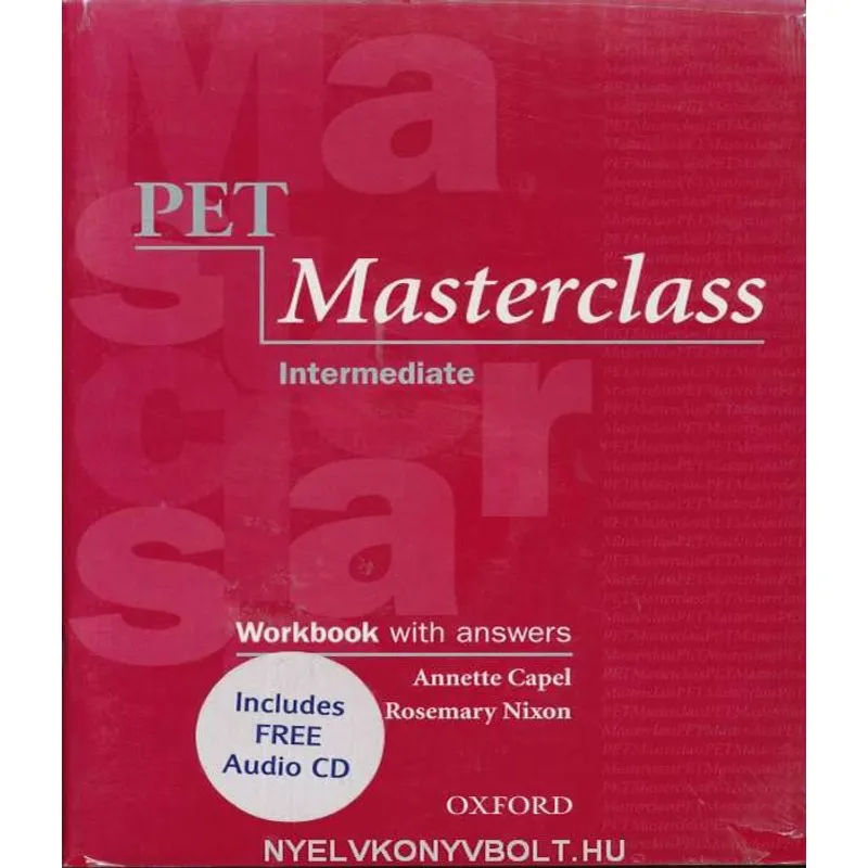 Pet Masterclass - Workbook With Cd-rom And With Key