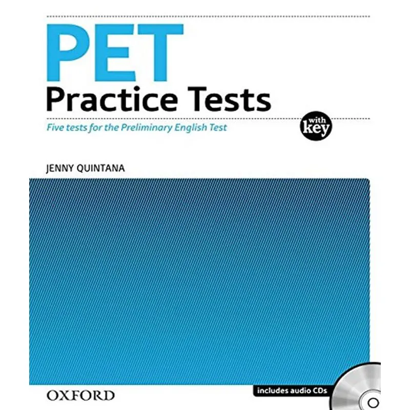 Pet Practice Tests - With Key And Audio Cd-rom