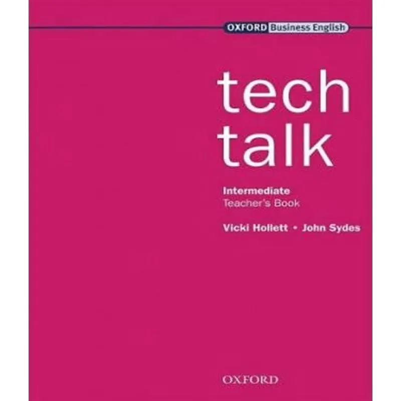 Tech Talk - Intermediate - Teacher's Book