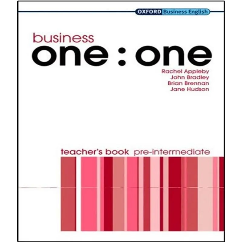 Business One: One - Pre-intermediate - Teacher's Book